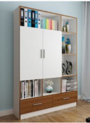 Kệ tủ sách tài liệu gỗ văn phòng đẹp KSG89