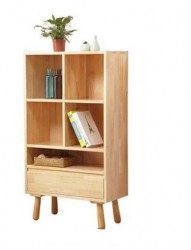 Kê gỗ cao su 3 tầng có ngăn kéo KSG68