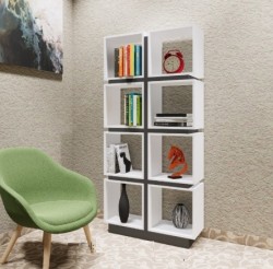 Kệ gỗ trang đựng sách văn phòng KSG61