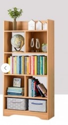 Kệ gỗ đứng trang trí đựng sách KSG81