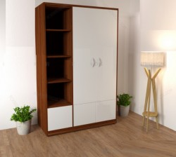 Tủ quần áo 2 cánh giá rẻ TQA46+