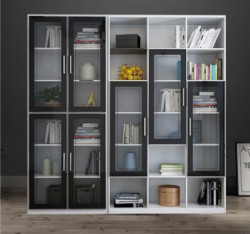 Bộ tủ tài liệu hiện đại thiết kế đẹp KG10