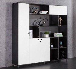 Tủ kệ gỗ đựng hồ sơ sang trọng KG11