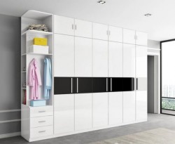 Tủ quần áo gia đình hiện đại TQA55