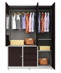 Tủ đựng quần áo gia đình bằng sắt  Xuân Hòa CA-9A-3KL