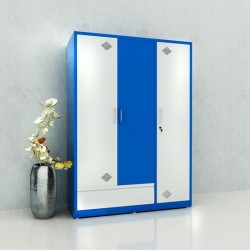 Tủ quần áo Xuân Hòa 3 cánh sắt sơn tĩnh điện CA-9A-1KL