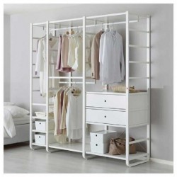 Kệ giá sắt treo quần áo dài 160 cm MA12