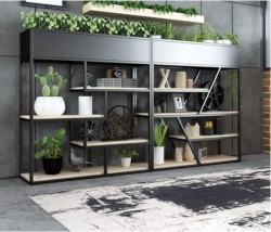 Kệ trang trí trồng cây văn phòng KGS69