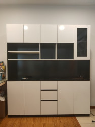 Tủ bếp hiện đại và tiện dụng cho gia đình Việt KVS58