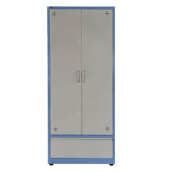 Tủ sắt đựng quần áo 2 cánh Hòa Phát TU17B1C2