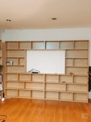 Kệ tivi trang trí phòng khách đẹp KTV30