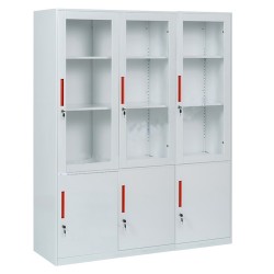 Tủ sắt sơn văn phòng hiện đại 3 khoang TU09K7D