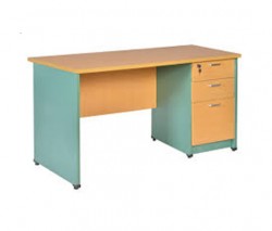 Bàn làm việc văn phòng hộc liền Hòa Phát SV100SHL3D