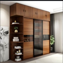 Mẫu tủ quần áo kịch trần gỗ công nghiệp TQA78