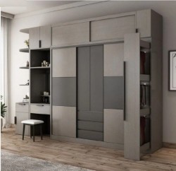 Tủ quần áo kết hợp bàn trang điểm đa năng TQA84