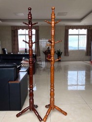 Mắc áo gỗ tự nhiên sơn giá rẻ MA22