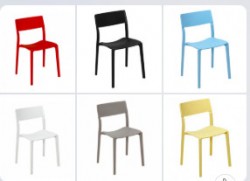 Ghế nhựa quán cafe đẹp GCF81