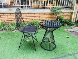 Bộ bàn ghế cafe trà sữa đẹp BCF111