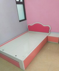 Giường ngủ trẻ em bằng gỗ công nghiệp giá rẻ GCN76