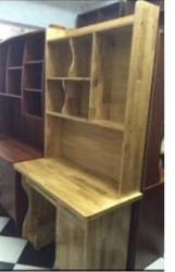 Bàn học tại nhà giá rẻ có ngăn kệ để sách BLG12TN