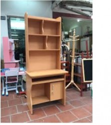 Bàn học liền giá sách cho bé BLG08V