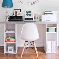 Bàn học sinh liền giá sách BGK46