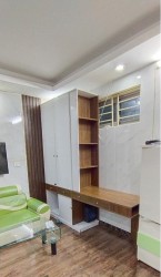 Bàn học liền tủ quần áo hiện đại BGK71