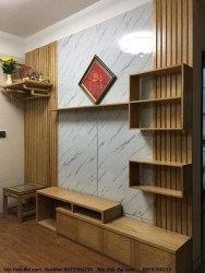 Kệ tivi liền vách giả đá giá rẻ KTV59