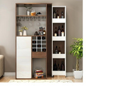 Tủ rượu gỗ MDF đẹp hiện đại giá rẻ KR35