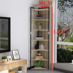 Kệ góc sắt gỗ trang trí KG21