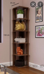 Kệ góc gỗ công nghiệp đẹp để sách KG22