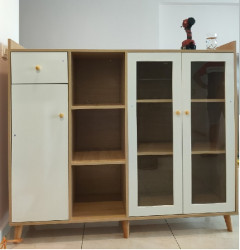 Tủ nhà bếp hiện đại sang trọng gỗ công nghiệp KVS36