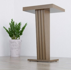 Bục phát biểu bằng gỗ MFC nội thất 190 BPB-02