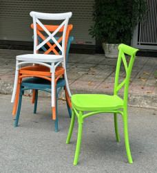 Ghế cafe nhựa đúc GCF66