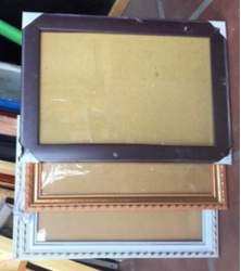 mẫu Khung ảnh gỗ khổ A3 hoặc A4 để giấy khen, tranh ảnh, ảnh thờ để bàn hoặc treo tường  KA02