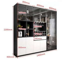 Tủ rượu hiện đại phòng khách TR33