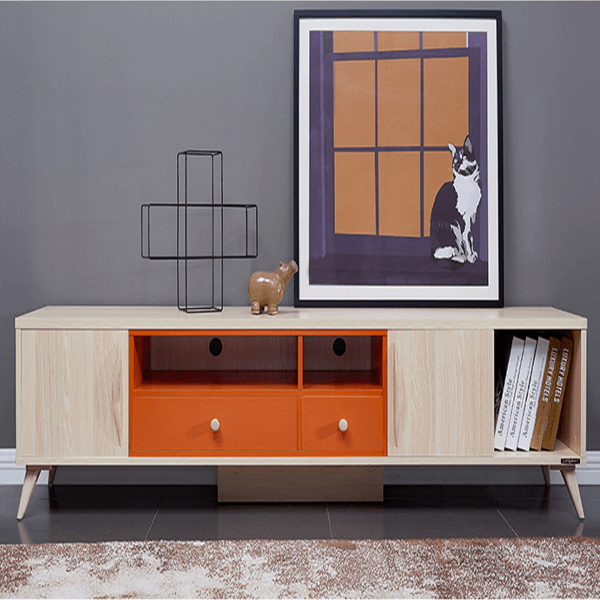 Tủ kệ tivi gỗ công nghiệp hiện đại KTV87