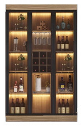 Tủ rượu trưng bày đẹp hiện đại KR45 (Chưa có đèn led)