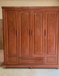 Tủ Quần Áo Gỗ Hương Đá 4 Cánh Đẹp Giá Rẻ TAG08