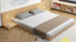 Giường ngủ bệt kiểu nhật bằng gỗ công nghiệp GCN31