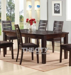 Bộ bàn ăn Malaysia gỗ tự nhiên New Martini