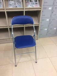 Ghế gấp chân thép mạ  G01M PVC