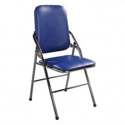 Ghế gấp gọn đệm bọc PVC chân sắt mạ G04M