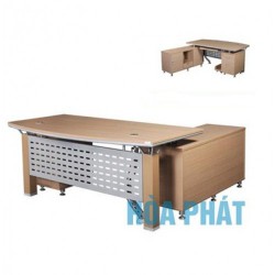 Bàn làm việc giám đốc Hòa Phát HR1890L1-Y2+HRTP02+HRH1D1F (HRP1890L1Y2)