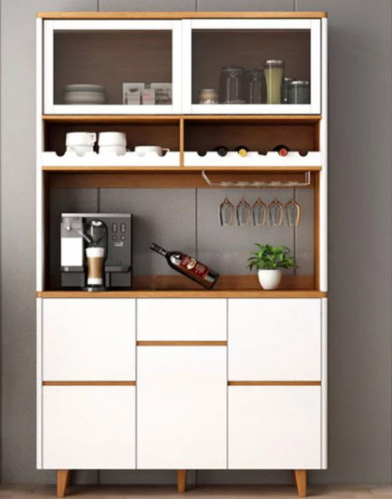 Tủ gỗ nhà bếp đẹp KVS63: Hãy khám phá tủ để đồ nhà bếp hiện đại KVS63 đang hot trend với thiết kế tinh tế, mang lại không gian bếp đẳng cấp. Bạn sẽ yêu thích sự tiện dụng của nó trong việc sắp xếp đồ dùng nhà bếp.